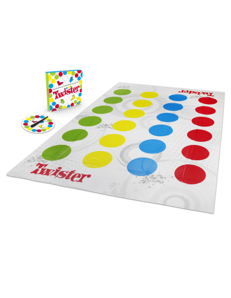 Hasbro Gaming Twister, gioco in scatola, dai 6 anni in su, per 2 o più giocatori