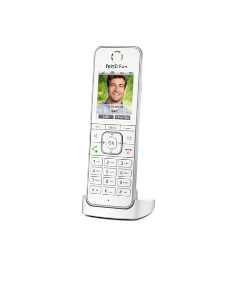 FRITZ!Fon C6 International Telefono DECT Identificatore di chiamata Bianco