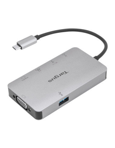 Targus DOCK419 Cablato USB 3.2 Gen 1 (3.1 Gen 1) Type-C Grigio
