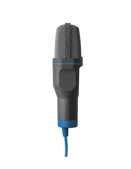 Trust Mico Nero, Blu Microfono per PC