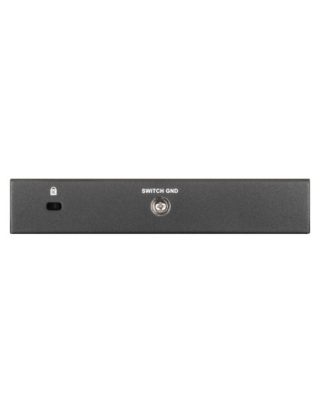 D-Link DGS-1100-05PDV2 switch di rete Gestito Gigabit Ethernet (10/100/1000) Supporto Power over Ethernet (PoE) Nero