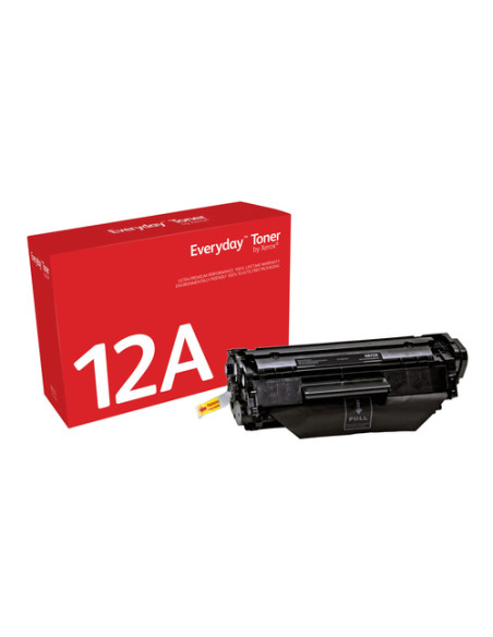 Everyday Toner ™ di Xerox Nero compatibile con HP 12A (Q2612A), Capacità standard
