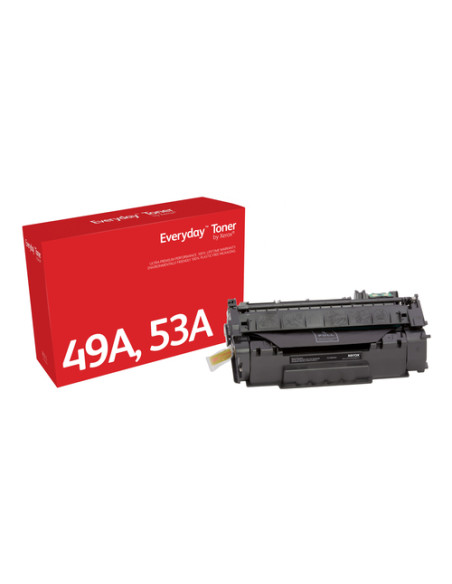 Everyday Toner ™ di Xerox Nero compatibile con HP 49A 53A (Q5949A/ Q7553A), Capacità standard