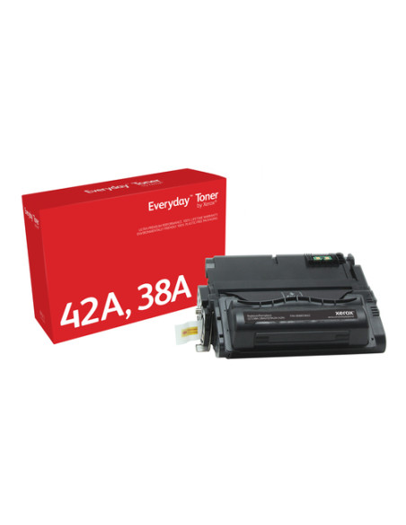 Everyday Toner ™ di Xerox Nero compatibile con HP 38A (Q5942A/ Q1338A), Capacità standard