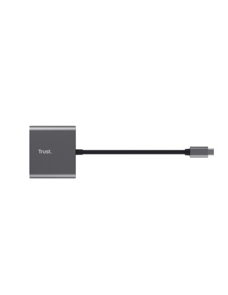 Trust Dalyx USB 3.2 Gen 1 (3.1 Gen 1) Type-C Alluminio, Nero