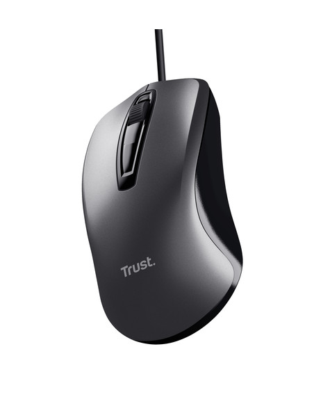 Trust Carve mouse Ufficio Ambidestro USB tipo A Ottico 1200 DPI