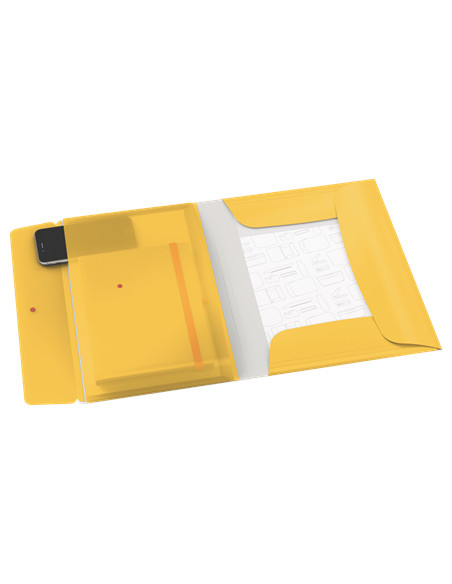 Leitz 46190019 cartella Polipropilene (PP) Giallo A4