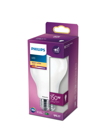 Philips Lampadina smerigliata a filamento 150 W A67 E27