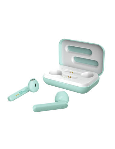 Trust Primo Auricolare True Wireless Stereo (TWS) In-ear Musica e Chiamate Bluetooth Colore menta