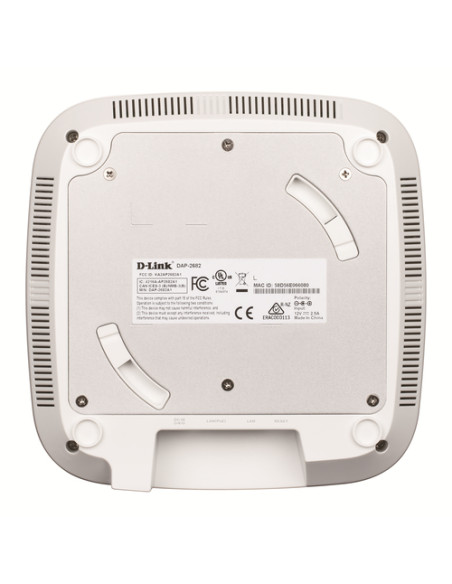 D-Link AC2300 1700 Mbit/s Bianco Supporto Power over Ethernet (PoE)