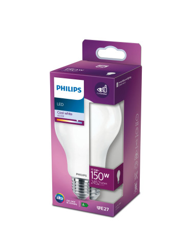 Philips Lampadina smerigliata a filamento 150 W A67 E27