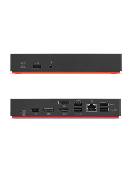 Origin Storage 40AF0135EU replicatore di porte e docking station per laptop USB 3.2 Gen 1 (3.1 Gen 1) Type-A + Type-C Antracite,
