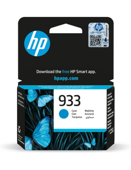 HP Cartuccia di inchiostro ciano originale 933