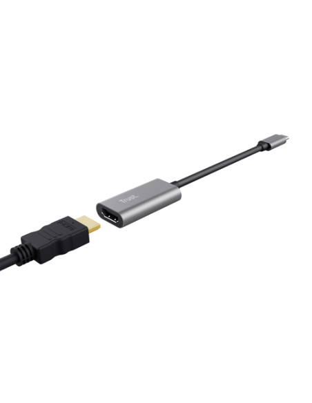 Trust Dalyx adattatore grafico USB Grigio