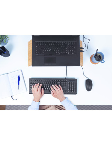 Trust Primo tastiera Universale USB Tedesco Nero