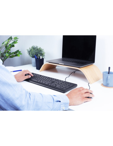 Trust Primo tastiera Universale USB Tedesco Nero