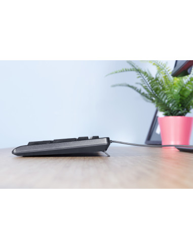 Trust Primo tastiera Universale USB Tedesco Nero