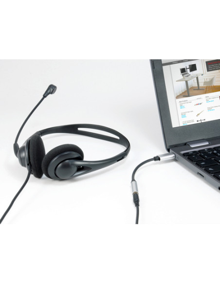 Equip Adattatore audio da USB-C a 3,5 mm