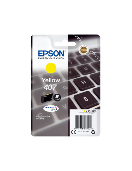 Epson WF-4745 cartuccia d'inchiostro 1 pz Originale Resa elevata (XL) Giallo