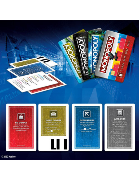 Monopoly Super Electronic Banking, gioco da tavolo, banca elettronica senza contanti, dagli 8 anni in su