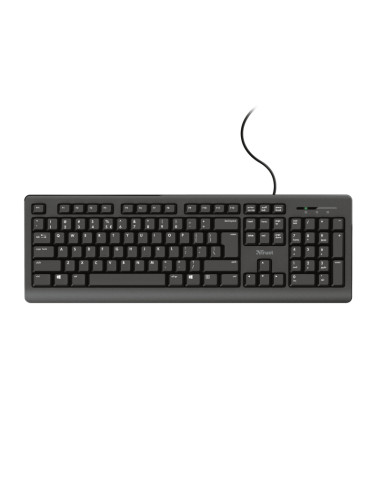 Trust TK-150 tastiera Ufficio USB QWERTY Italiano Nero