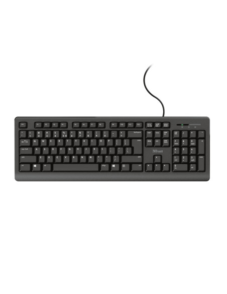 Trust TK-150 tastiera Ufficio USB QWERTY Italiano Nero
