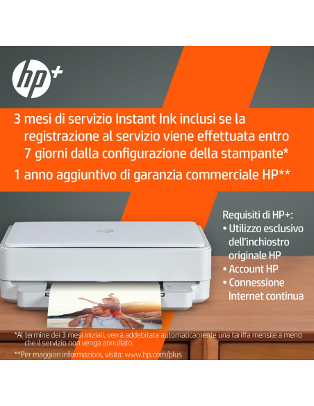 HP ENVY Stampante multifunzione 6022e