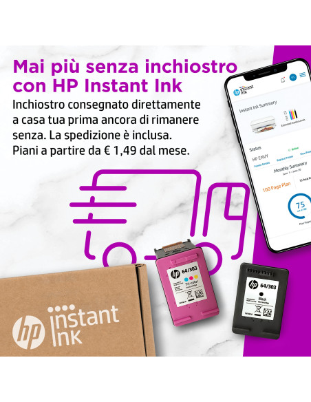 HP ENVY Stampante multifunzione 6022e