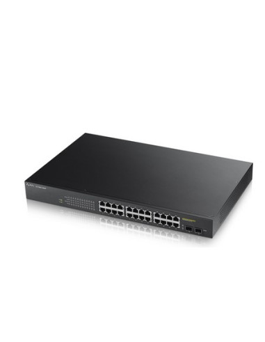 Zyxel GS1900-24HP Gestito Gigabit Ethernet (10/100/1000) 1U Nero