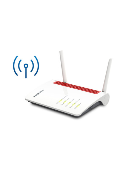 FRITZ!Box 6850 LTE router wireless Gigabit Ethernet Dual-band (2.4 GHz/5 GHz) 4G Bianco