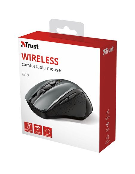 Trust Nito mouse Ufficio Mano destra RF Wireless 2200 DPI