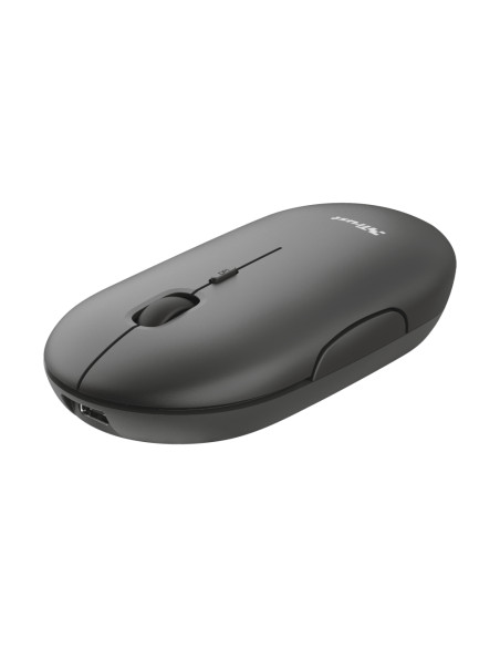 Trust Puck mouse Ufficio Ambidestro RF senza fili + Bluetooth Ottico 1600 DPI