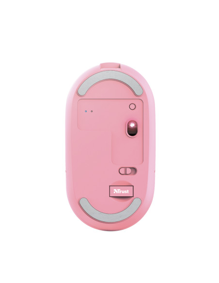 Trust Puck mouse Ufficio Ambidestro RF senza fili + Bluetooth Ottico 1600 DPI