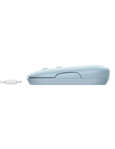 Trust Puck mouse Ufficio Ambidestro RF senza fili + Bluetooth 1600 DPI