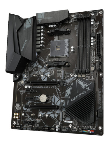 GIGABYTE B550 Gaming X V2 Scheda madre - CPU AMD Ryzen 5000, VRM a 10+3 fasi, fino a 4733 MHz DDR4, 1xPCIe 4.0 + 1xPCIe 3.0 M.2,
