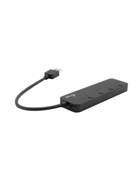 i-tec USB 3.0 Metal HUB 4 Port with individual On/Off Switches