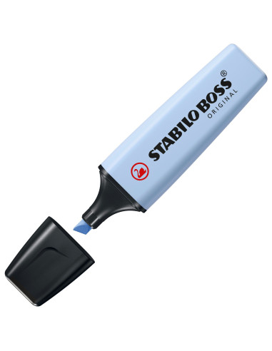 STABILO Boss Original Pastel evidenziatore 1 pz Punta smussata Blu
