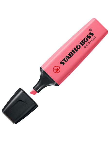 STABILO Boss Original Pastel evidenziatore 1 pz Punta smussata Rosa
