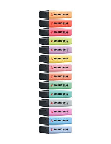 STABILO Boss Original Pastel evidenziatore 1 pz Punta smussata Rosa
