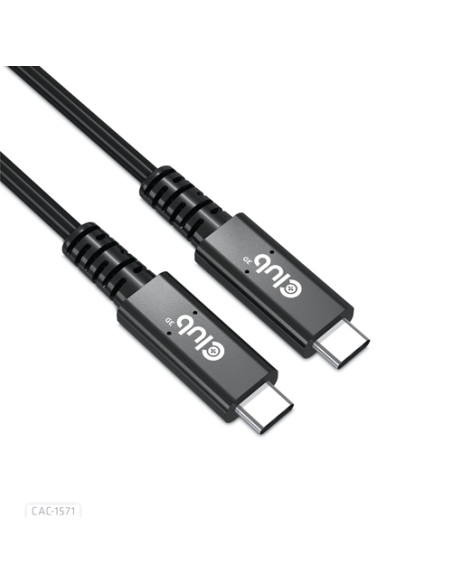 CLUB3D CAC-1571 cavo USB USB4 Gen 3x2 0,8 m USB C Nero