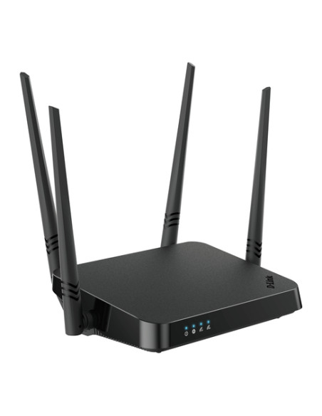 D-Link AC1200 router wireless Gigabit Ethernet Dual-band (2.4 GHz/5 GHz) Nero