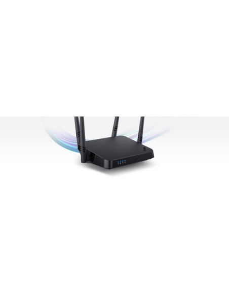 D-Link AC1200 router wireless Gigabit Ethernet Dual-band (2.4 GHz/5 GHz) Nero
