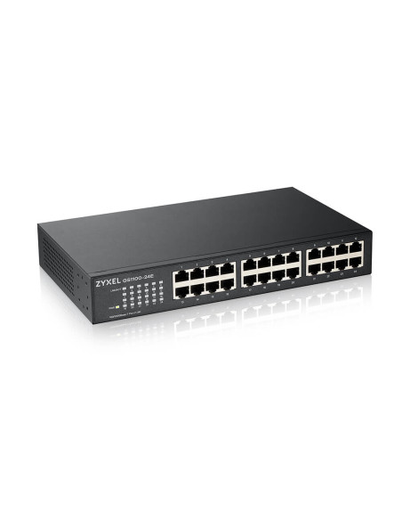 Zyxel GS1100-24E Non gestito Gigabit Ethernet (10/100/1000) Nero