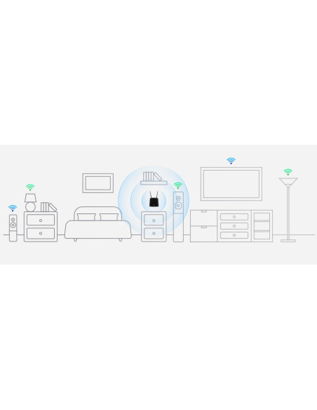 D-Link DWR-960 router wireless Gigabit Ethernet Dual-band (2.4 GHz/5 GHz) 4G Nero