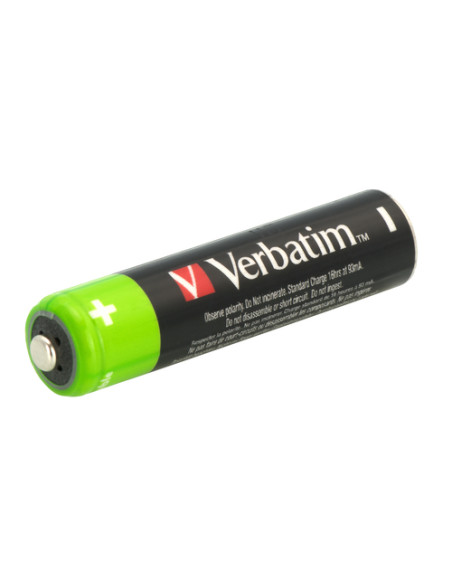 Verbatim 49514 batteria per uso domestico Batteria ricaricabile Mini Stilo AAA Nichel-Metallo Idruro (NiMH)