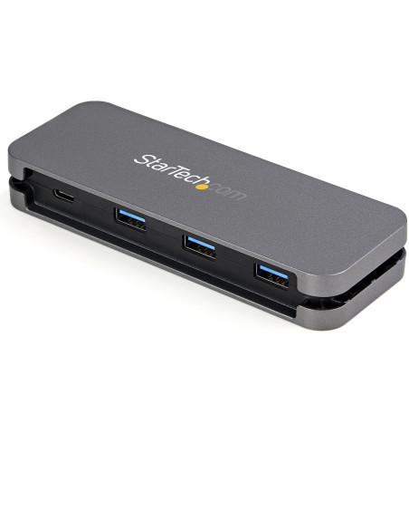 StarTech.com HB30CM3A1CB hub di interfaccia USB 3.2 Gen 1 (3.1 Gen 1) Type-C 5000 Mbit/s Nero, Grigio