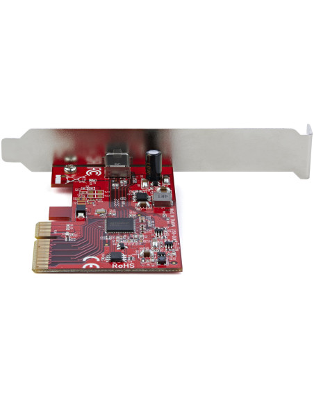 StarTech.com Scheda PCIe USB 3.2 Gen 2x2 a 1 porta - USB-C SuperSpeed 20Gbps PCI Express 3.0 x4- Host Controller Card - USB Type