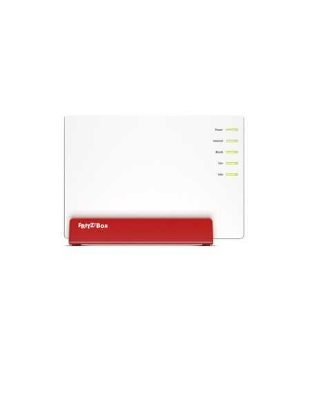 FRITZ!Box 7583 VDSL INT router wireless Gigabit Ethernet Dual-band (2.4 GHz/5 GHz) Rosso, Bianco