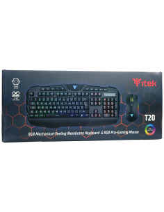 itek T20 tastiera Mouse incluso Gaming USB Italiano Nero 2