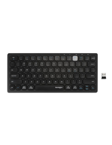 Kensington K75502PN tastiera Universale Bluetooth QWERTY Nordic Nero